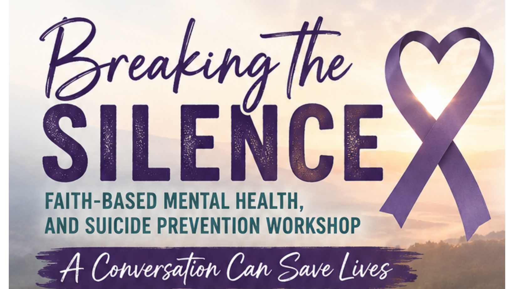 Breaking The Silence Banner